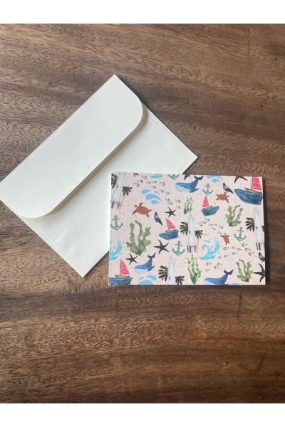 Greeting Card - With Love From Galle